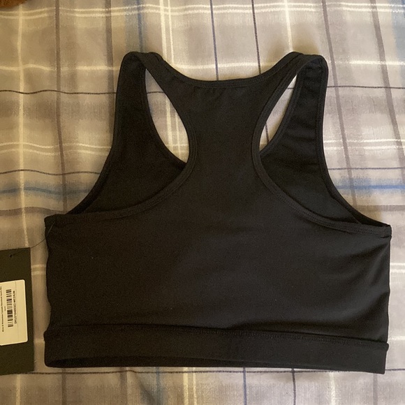 NWT Mono B Rhinestone Cascade Racerback Sports Bra - Medium - Picture 3 of 3